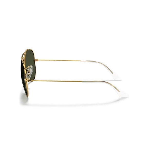 Ray-Ban Gold Aviator Sunglasses - Picture 3 of 4
